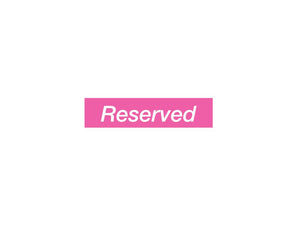 Reserved for Hannah